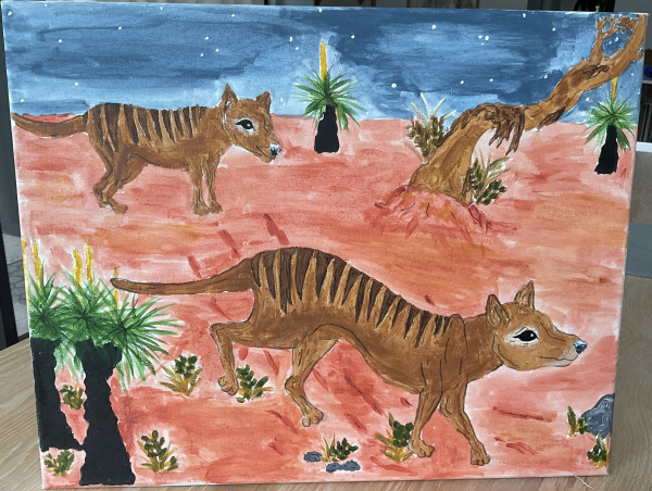 Year 5 Lila Goundar artwork